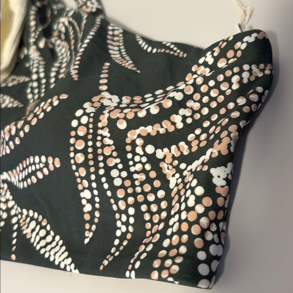 ❌SOLD❌NWT [Summersalt] Bow One-Shoulder Sidestroke Swimsuit Swim Top Women’s 10 - Picture 5 of 12